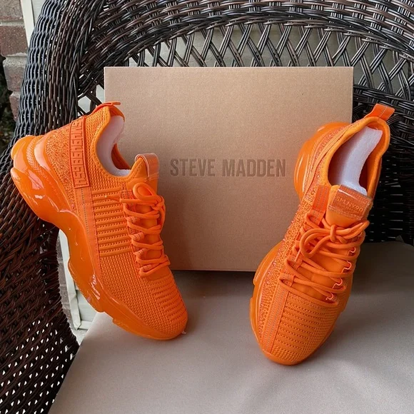 Steve Madden Maxima Orange 12 - Picture 1 of 15